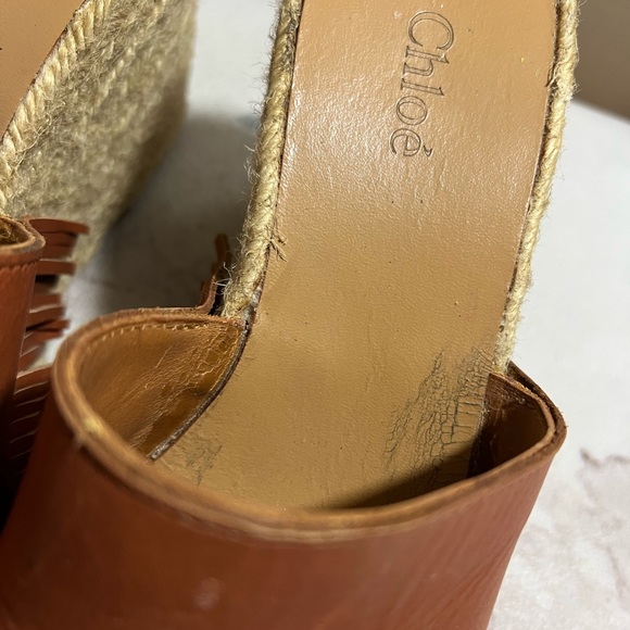 Chloe Tan Wedges - Picture 5 of 12